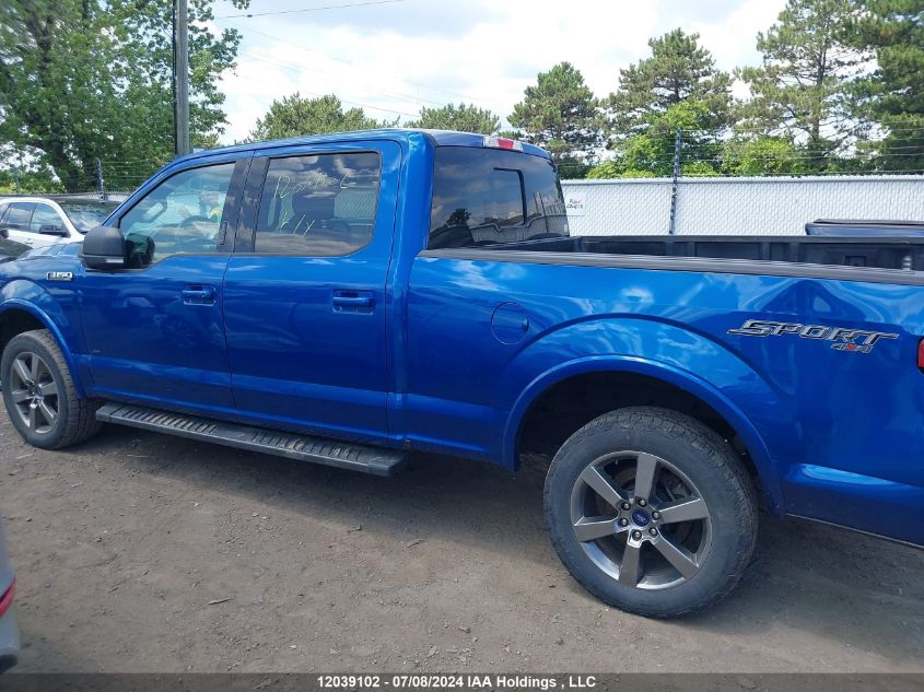 2017 Ford F-150 Xlt VIN: 1FTFW1EF3HFC08216 Lot: 12039102