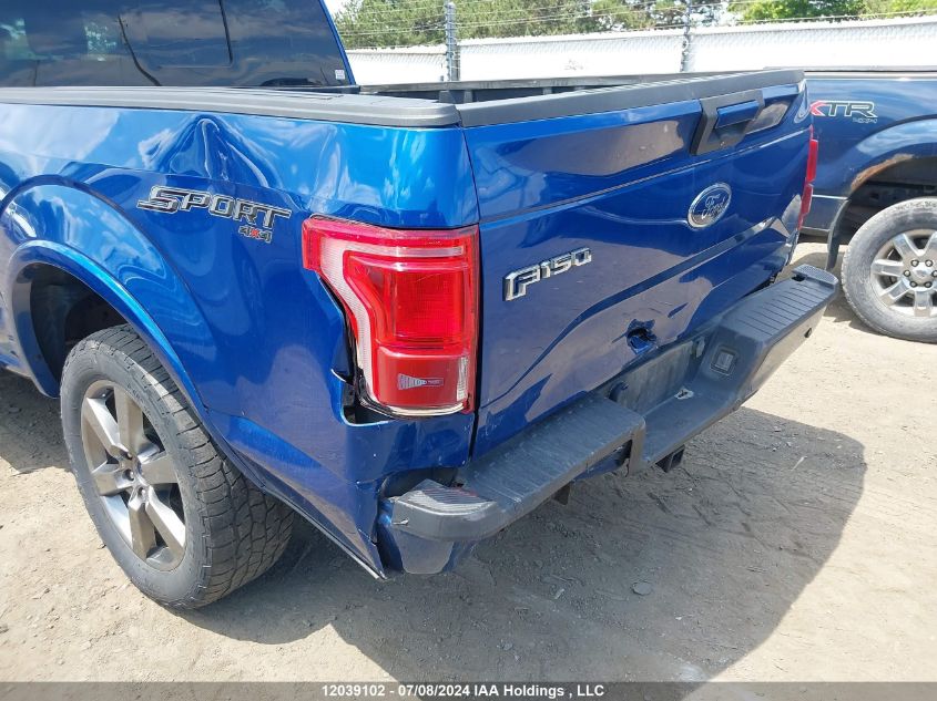 2017 Ford F-150 Xlt VIN: 1FTFW1EF3HFC08216 Lot: 12039102