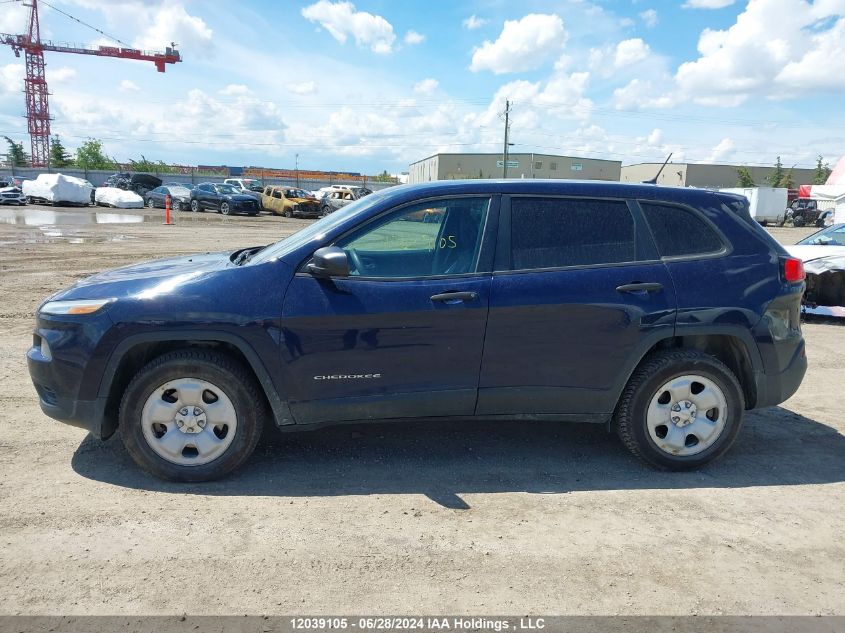 2016 Jeep Cherokee Sport VIN: 1C4PJMAS0GW311146 Lot: 12039105