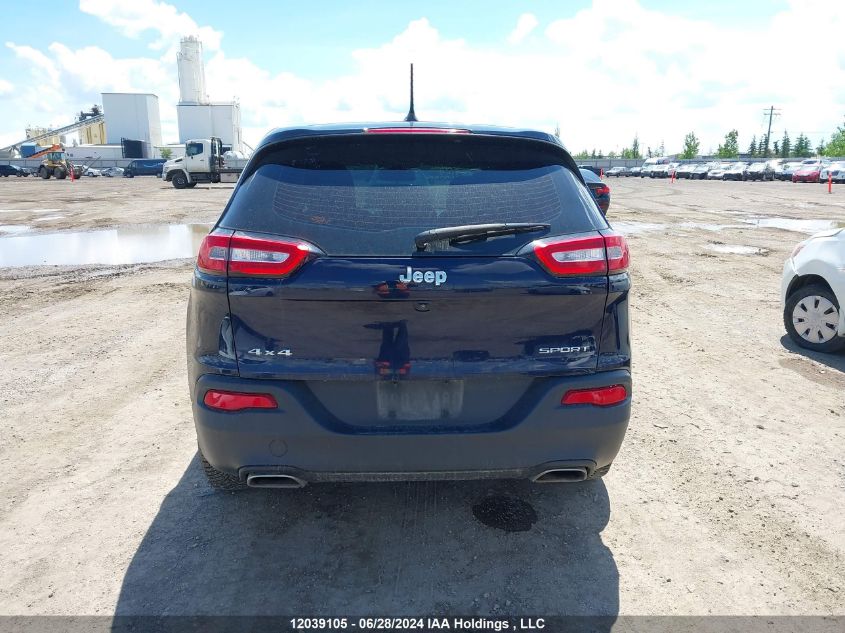 2016 Jeep Cherokee Sport VIN: 1C4PJMAS0GW311146 Lot: 12039105