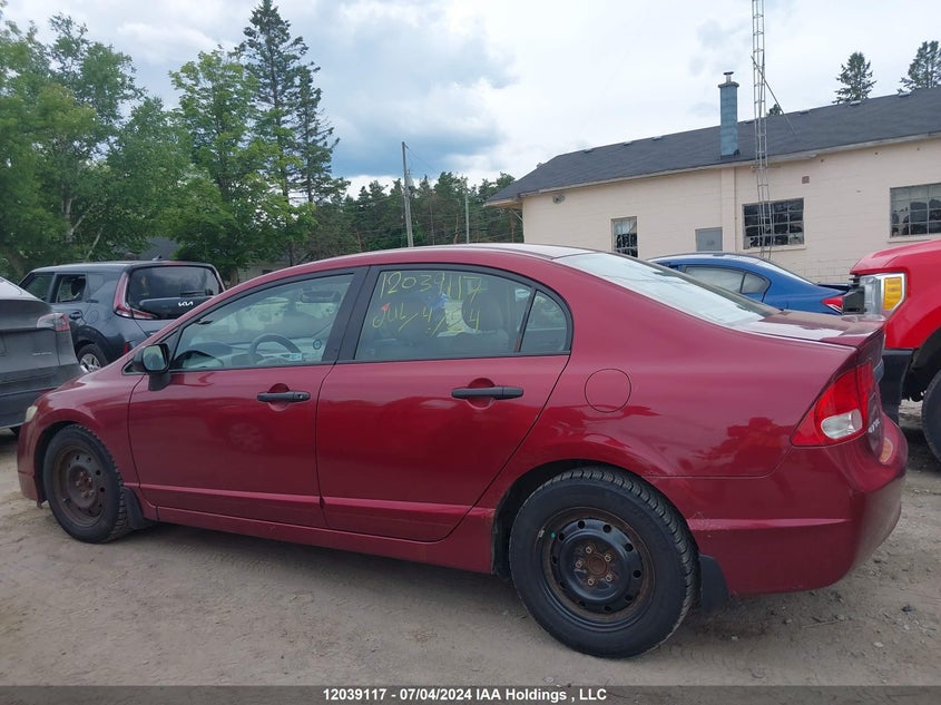 2009 Honda Civic Sdn VIN: 2HGFA15409H010451 Lot: 12039117