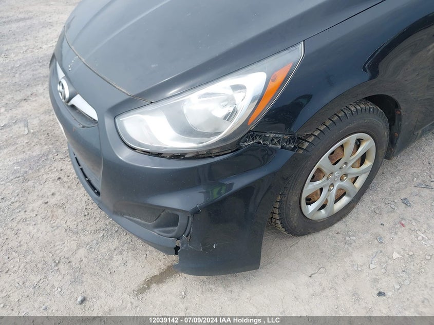 2012 Hyundai Accent Gl VIN: KMHCT5AE1CU049468 Lot: 12039142