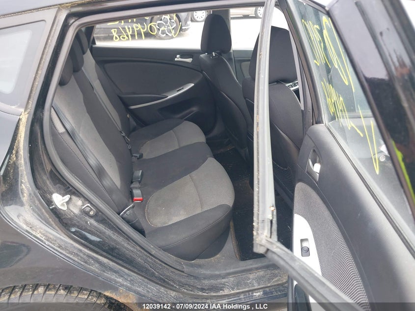 2012 Hyundai Accent Gl VIN: KMHCT5AE1CU049468 Lot: 12039142