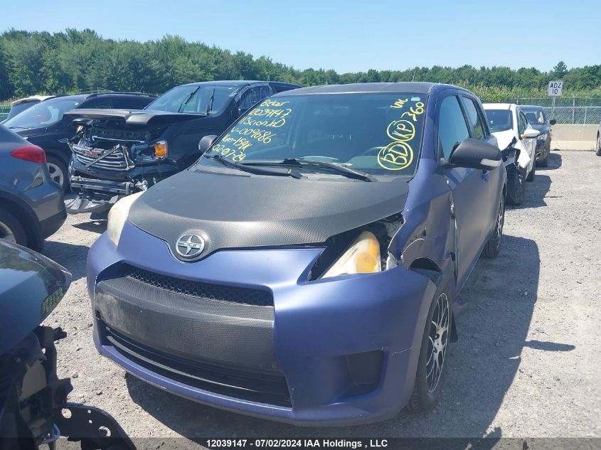 2011 Scion Xd VIN: JTKKU4B41B1009686 Lot: 12039147