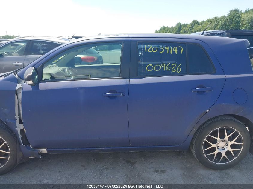 2011 Scion Xd VIN: JTKKU4B41B1009686 Lot: 12039147