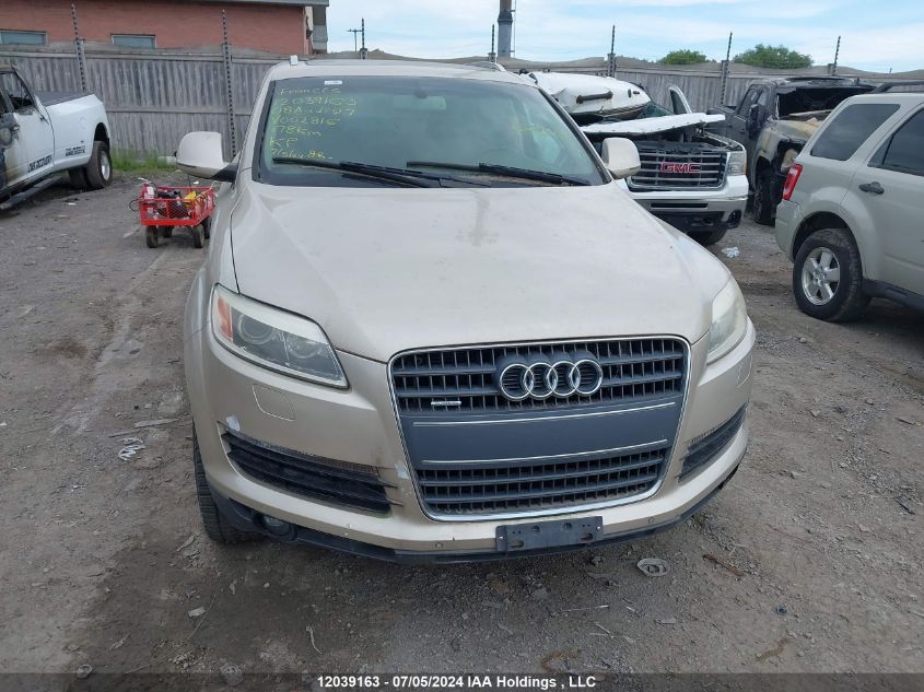 2008 Audi Q7 3.6 Quattro Premium VIN: WA1BY74L48D002816 Lot: 12039163