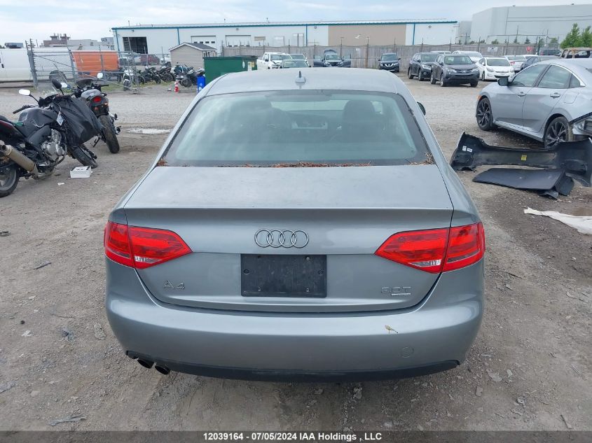 2009 Audi A4 VIN: WAULF68K79N068524 Lot: 12039164