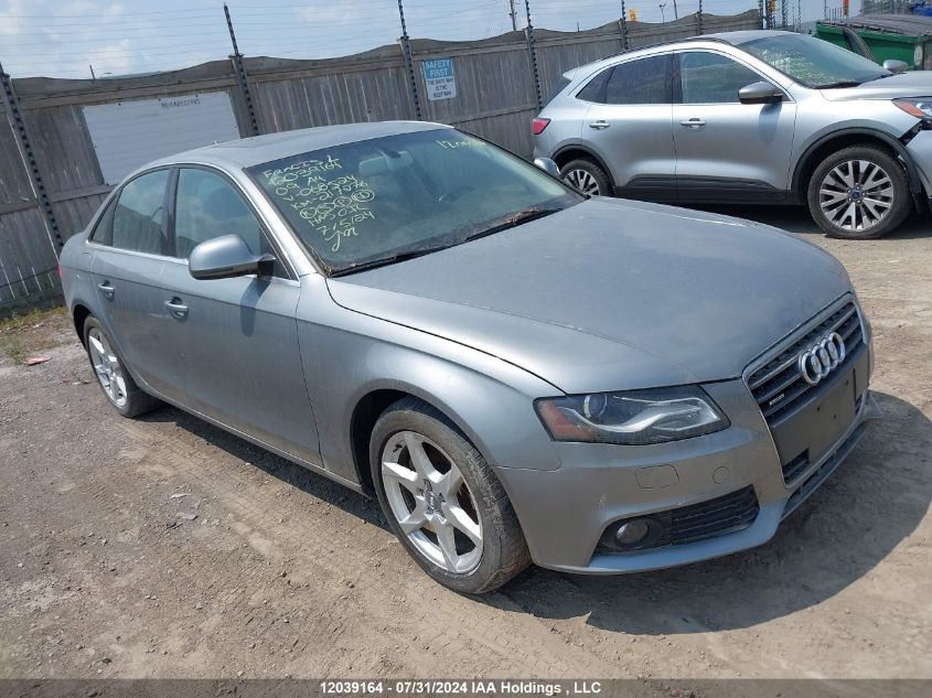 2009 Audi A4 VIN: WAULF68K79N068524 Lot: 12039164