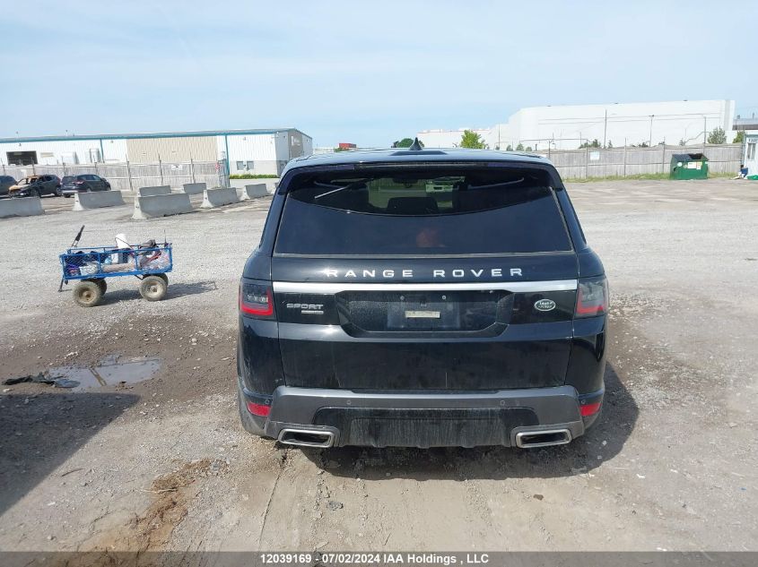 2019 Land Rover Range Rover Sport VIN: SALWR2RV1KA417188 Lot: 12039169