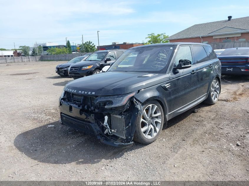 2019 Land Rover Range Rover Sport VIN: SALWR2RV1KA417188 Lot: 12039169