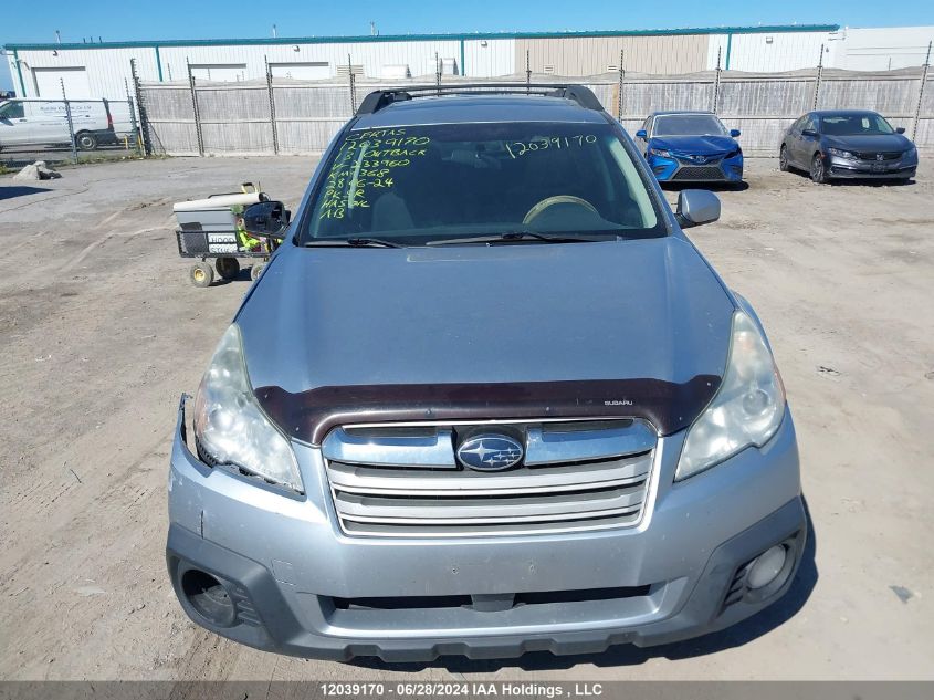 2013 Subaru Outback 2.5I Premium VIN: 4S4BRGGC1D3233960 Lot: 12039170