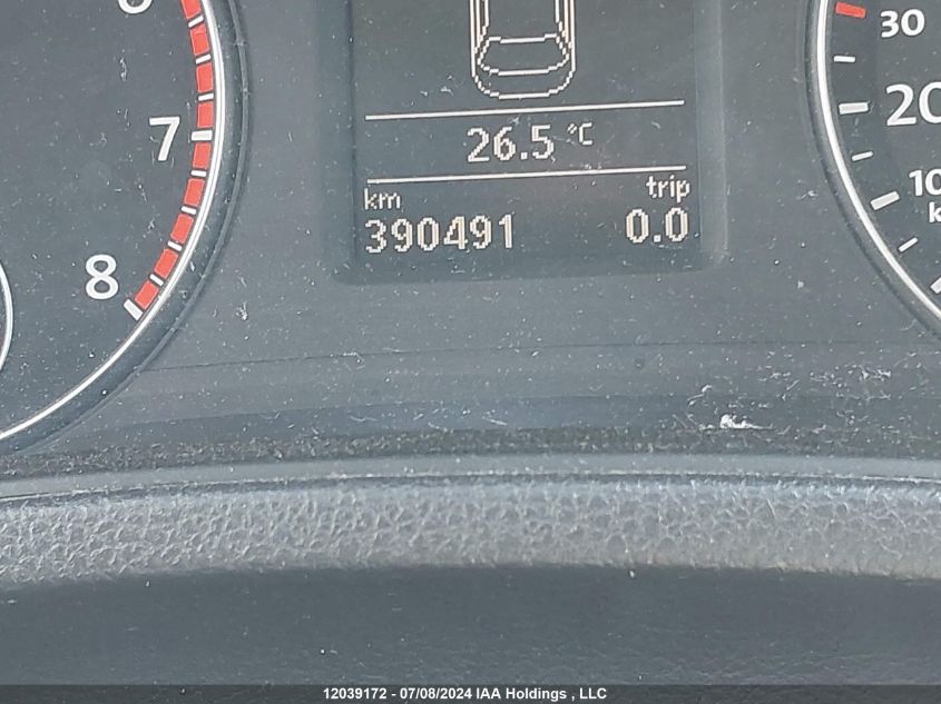 2012 Volkswagen Passat VIN: 1VWCH7A36CC007512 Lot: 12039172