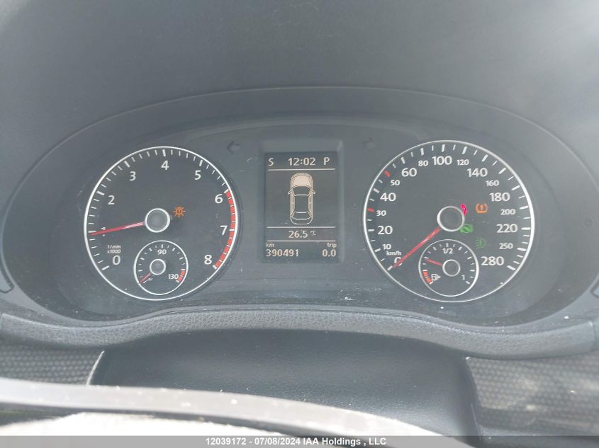 2012 Volkswagen Passat VIN: 1VWCH7A36CC007512 Lot: 12039172