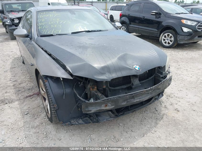 2008 BMW 328 Xi VIN: WBAWC33528PD09773 Lot: 12039175