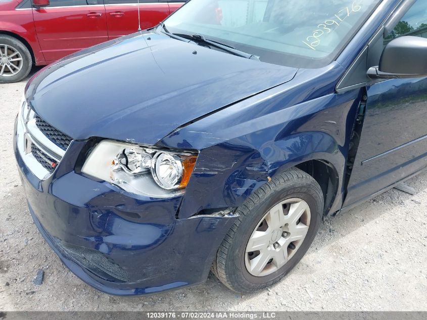 2012 Dodge Grand Caravan Se/Sxt VIN: 2C4RDGBG0CR256342 Lot: 12039176