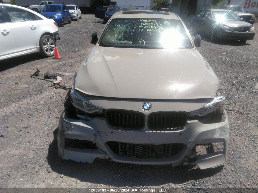 WBA8B7C31HK858456 2017 BMW 3 Series