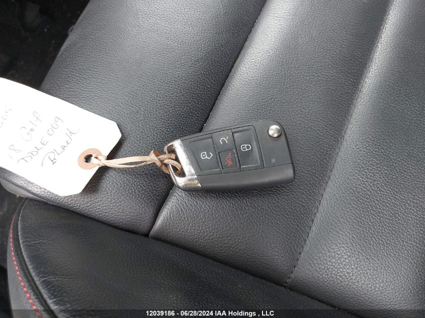 2018 Volkswagen Golf Gti VIN: 3VW547AU8JM291900 Lot: 12039186