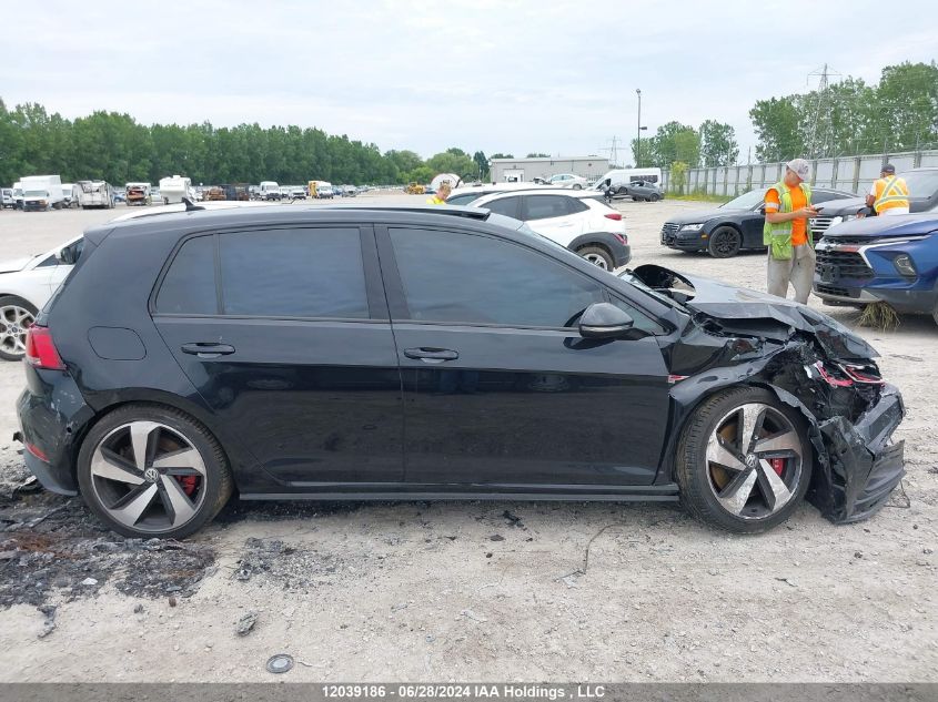 2018 Volkswagen Golf Gti VIN: 3VW547AU8JM291900 Lot: 12039186