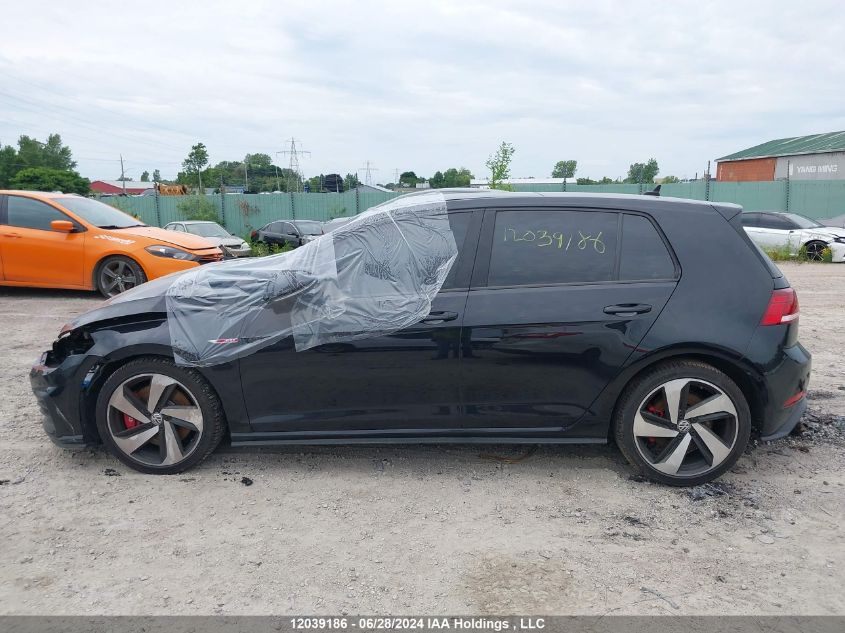 2018 Volkswagen Golf Gti VIN: 3VW547AU8JM291900 Lot: 12039186