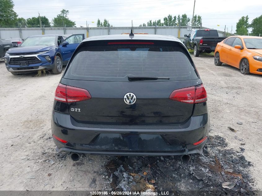 2018 Volkswagen Golf Gti VIN: 3VW547AU8JM291900 Lot: 12039186