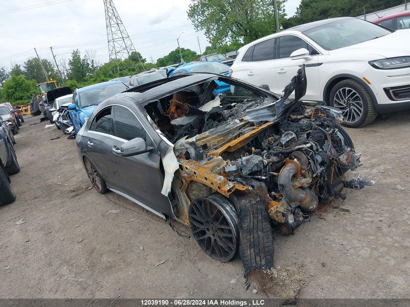 2019 Mercedes-Benz Cla-Class VIN: WDDSJ5CB1KN726672 Lot: 12039190