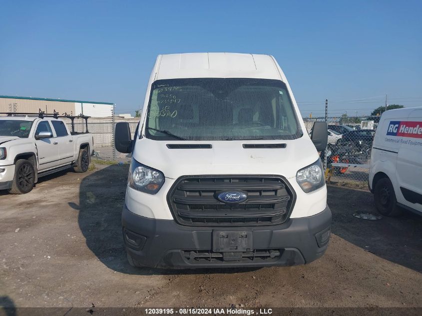 2020 Ford Transit T-250 VIN: 1FTBR3X83LKA73447 Lot: 12039195