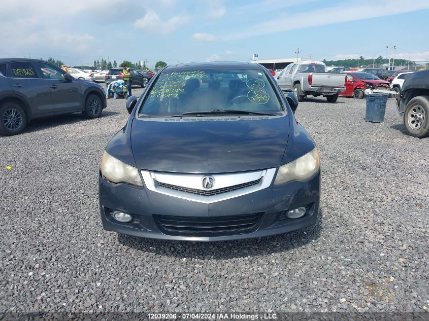 2009 Acura Csx VIN: 2HHFD56579H200457 Lot: 12039206