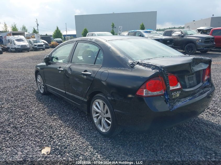 2009 Acura Csx VIN: 2HHFD56579H200457 Lot: 12039206