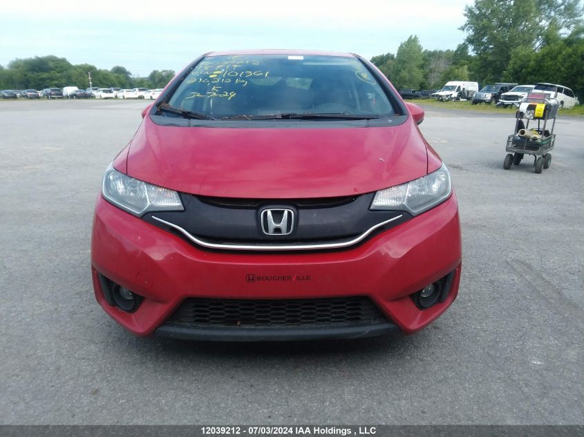 2015 Honda Fit Ex/Exl VIN: 3HGGK5G88FM101361 Lot: 12039212