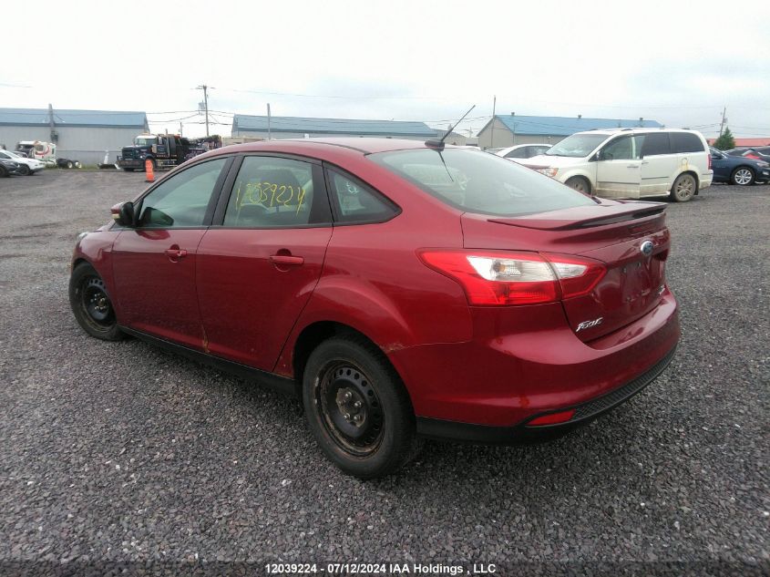 2013 Ford Focus Se VIN: 1FADP3F26DL310462 Lot: 12039224