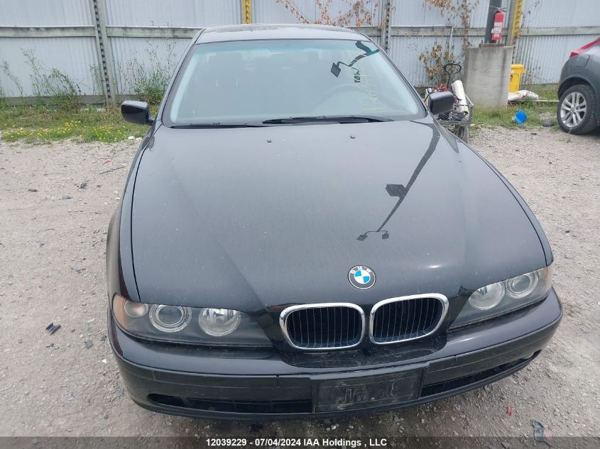 2002 BMW 530 I Automatic VIN: WBADT63452CH95171 Lot: 12039229