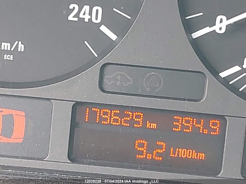 2002 BMW 530 I Automatic VIN: WBADT63452CH95171 Lot: 12039229