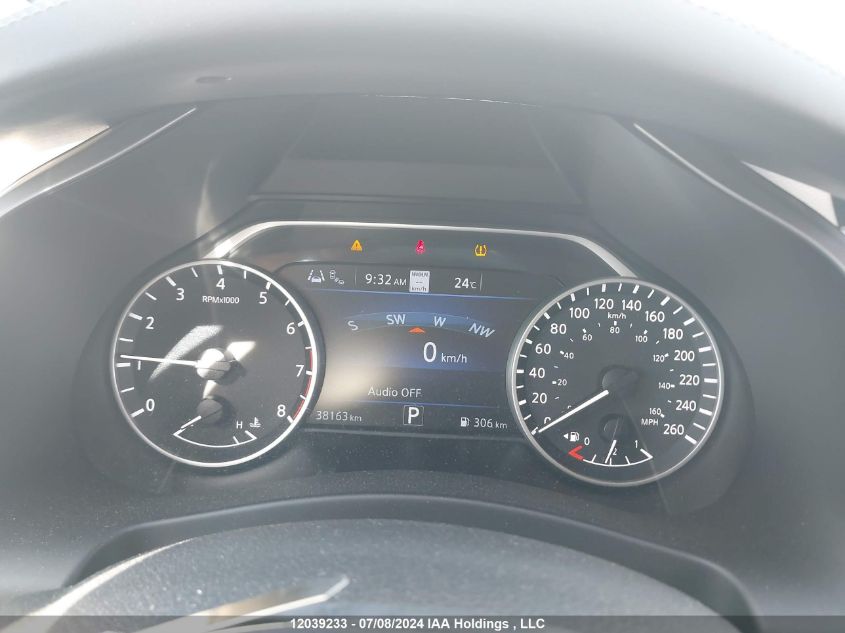 2021 Nissan Murano Sl VIN: 5N1AZ2CS1MC145924 Lot: 12039233