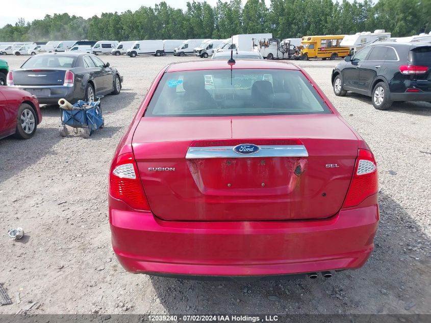 2010 Ford Fusion Sel VIN: 3FAHP0JA5AR353170 Lot: 12039240