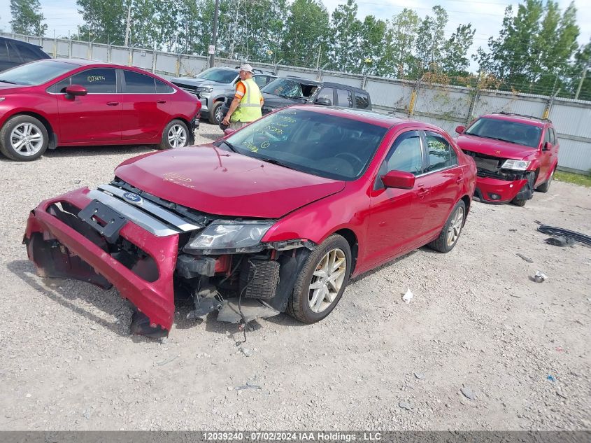 2010 Ford Fusion Sel VIN: 3FAHP0JA5AR353170 Lot: 12039240