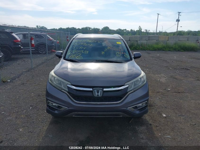 2015 Honda Cr-V Touring VIN: 5J6RM4H92FL803478 Lot: 12039242
