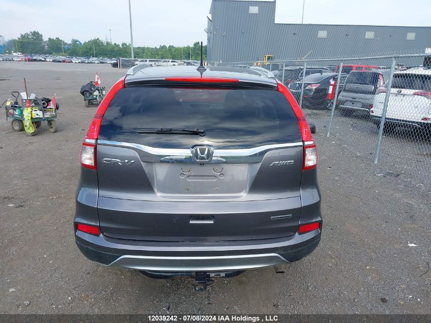 2015 Honda Cr-V Touring VIN: 5J6RM4H92FL803478 Lot: 12039242