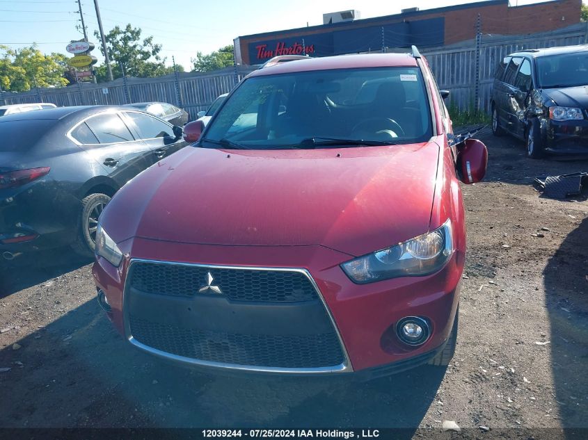 2010 Mitsubishi Outlander VIN: JA4JT3AX7AZ604399 Lot: 12039244