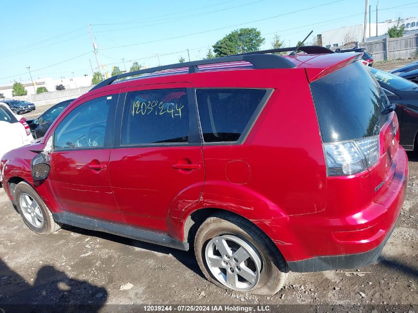 2010 Mitsubishi Outlander VIN: JA4JT3AX7AZ604399 Lot: 12039244