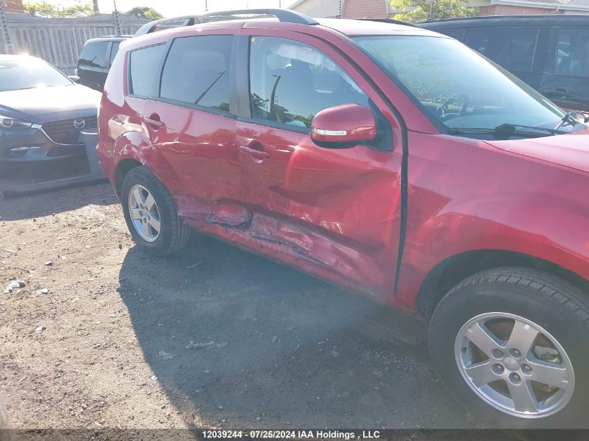 2010 Mitsubishi Outlander VIN: JA4JT3AX7AZ604399 Lot: 12039244