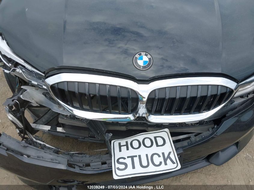2021 BMW 3 Series VIN: 3MW5R7J09M8C11094 Lot: 12039249