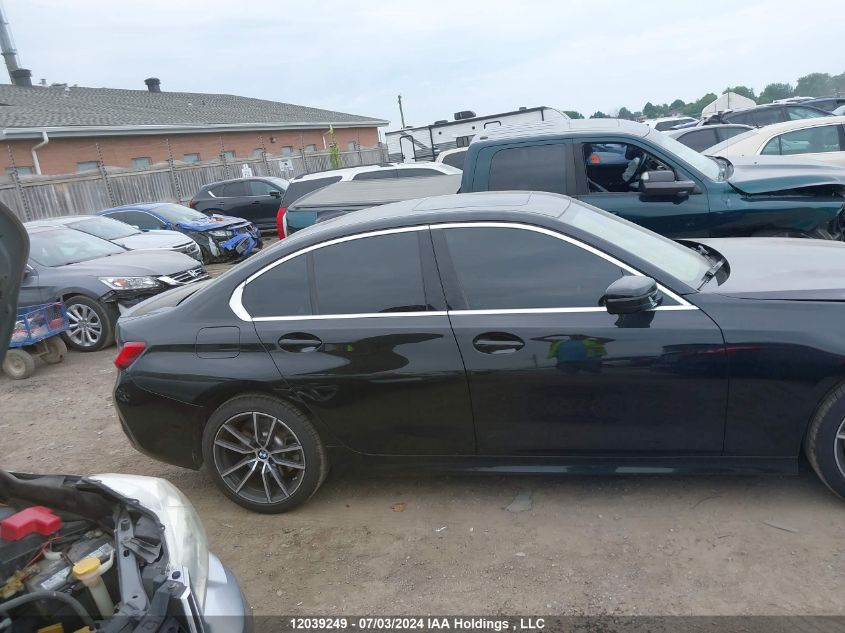 2021 BMW 3 Series VIN: 3MW5R7J09M8C11094 Lot: 12039249
