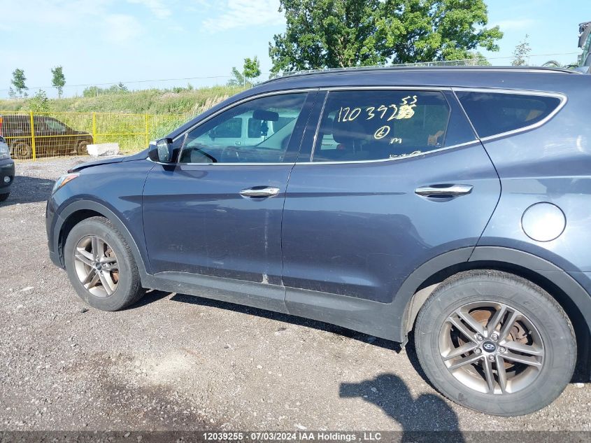 2017 Hyundai Santa Fe Sport VIN: 5XYZUDLBXHG470476 Lot: 12039255