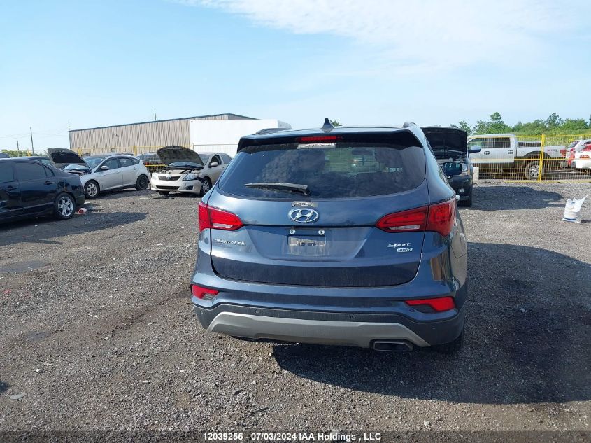 2017 Hyundai Santa Fe Sport VIN: 5XYZUDLBXHG470476 Lot: 12039255