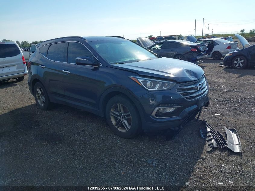 2017 Hyundai Santa Fe Sport VIN: 5XYZUDLBXHG470476 Lot: 12039255