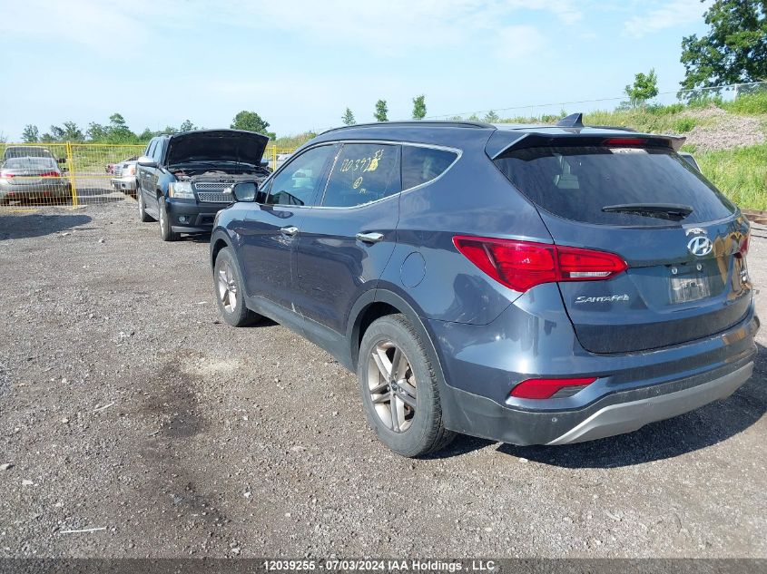 2017 Hyundai Santa Fe Sport VIN: 5XYZUDLBXHG470476 Lot: 12039255