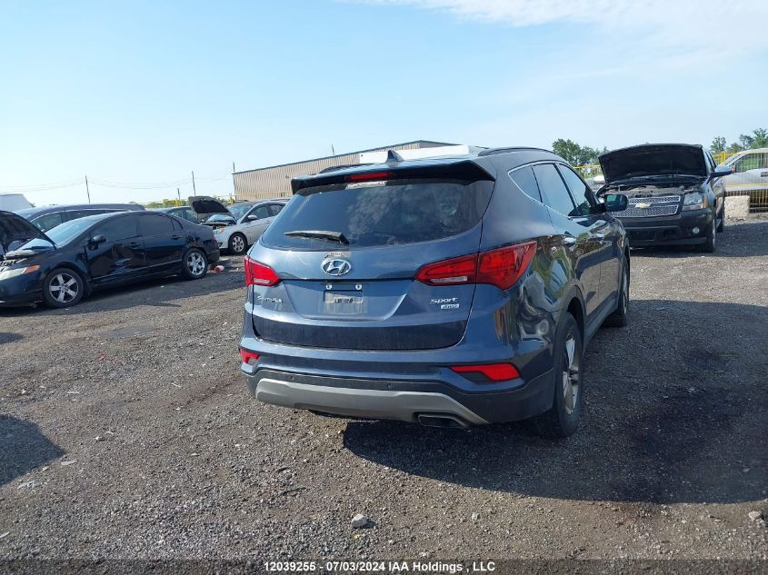 2017 Hyundai Santa Fe Sport VIN: 5XYZUDLBXHG470476 Lot: 12039255