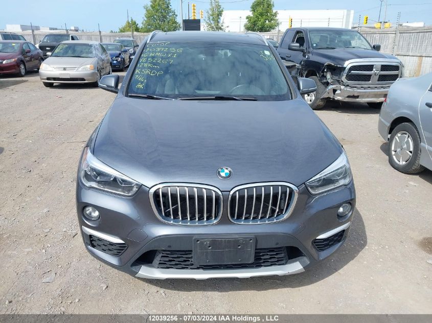 2016 BMW X1 VIN: WBXHT3C31G5E52267 Lot: 12039256