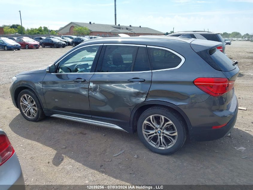 2016 BMW X1 VIN: WBXHT3C31G5E52267 Lot: 12039256