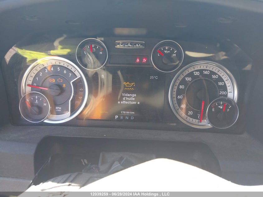 2014 Ram 1500 Slt VIN: 1C6RR7GT7ES425465 Lot: 12039259